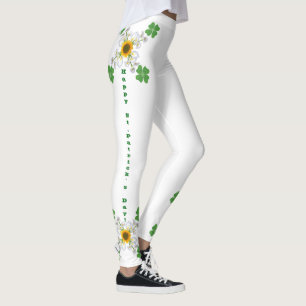 Lycklig St. Patrick's Day! Klöver med Calla Leggings