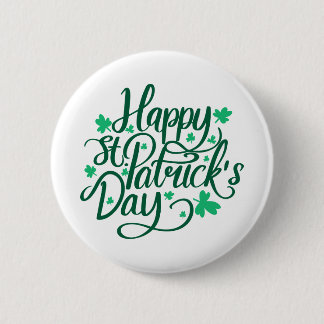 Lycklig st patricks day knapp