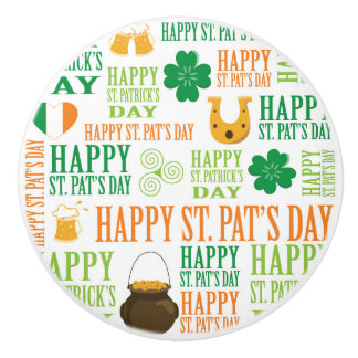 Lycklig St. Patrick's Day Knopp