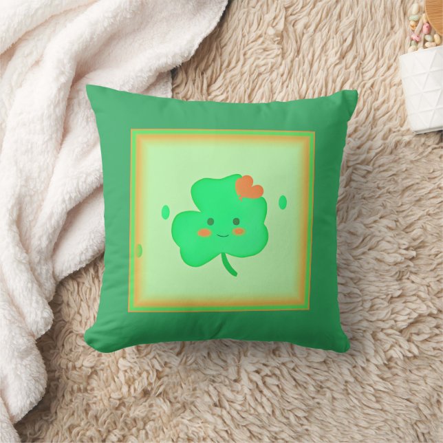 Lycklig St. Patrick's Day. Köp nu Kudde (Filt)