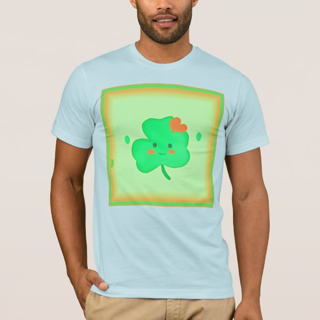 Lycklig St. Patrick's Day. Köp nu T Shirt (Framsida)