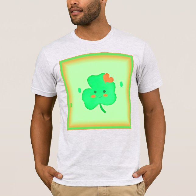 Lycklig St. Patrick's Day. Köp nu T Shirt (Framsida)