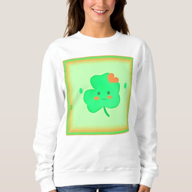 Lycklig St. Patrick's Day. Köp nu T Shirt (Framsida)