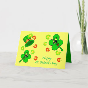 Lycklig St.Patrick's Day Kort