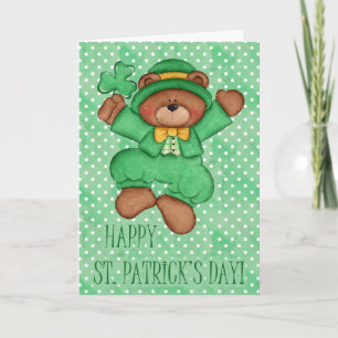 Lycklig St. Patrick's Day Kort