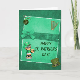 Lycklig St. Patrick's Day Kort