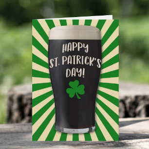 Lycklig St. Patrick's Day Kort