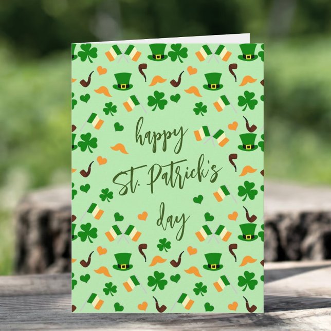 Lycklig St. Patrick's Day Kort (Skapare uppladdad)