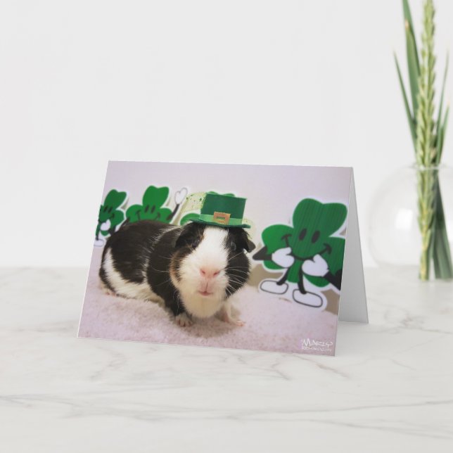 Lycklig St. Patrick's Day! Kort (Framsida)