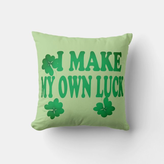 Lycklig St. Patrick's Day Kudd - Festlig Kudde (Framsida)