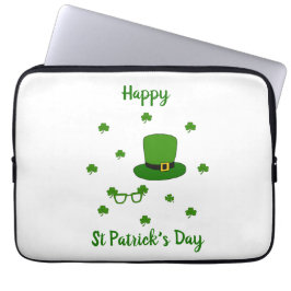 Lycklig St patrick's day Laptop Fodral