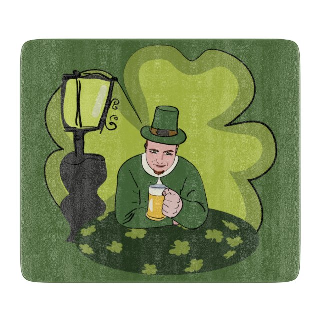 "LYCKLIG ST. PATRICK'S DAY’ LEPRECHAUN (Framsidan)