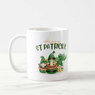 Lycklig St. Patricks Day - Lucky Irish Klöver Part Kaffemugg