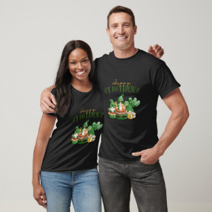 Lycklig St. Patricks Day - Lucky Irish Klöver Part T Shirt