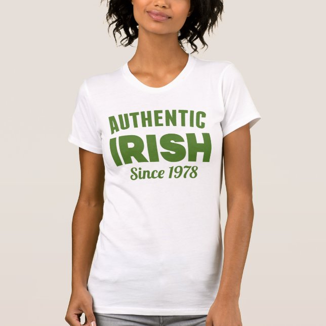 Lycklig St. Patrick's Day | Lucky Irish sedan T Shirt (Framsida)