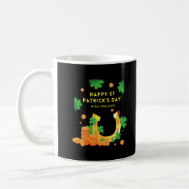 Lycklig St. Patricks Day - Lucky Irish Shamrock Kaffemugg