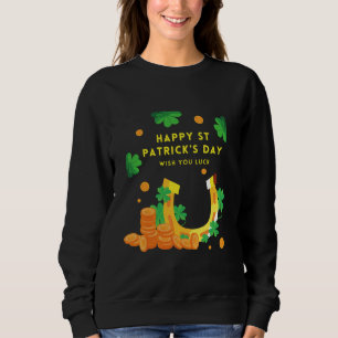 Lycklig St. Patricks Day - Lucky Irish Shamrock T Shirt