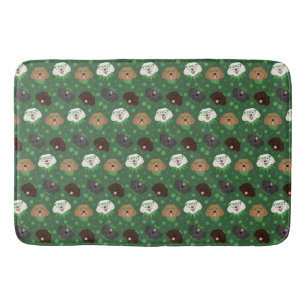 Lycklig St patricks day Maltipoo Hundar Badrumsmatta