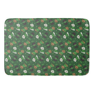 Lycklig St patricks day Maltipoo Hundar Badrumsmatta