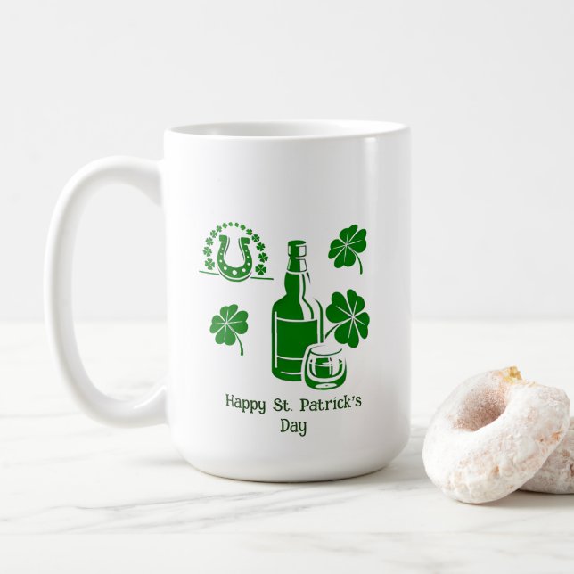 Lycklig St. Patrick's Day Mugg (Med munk)