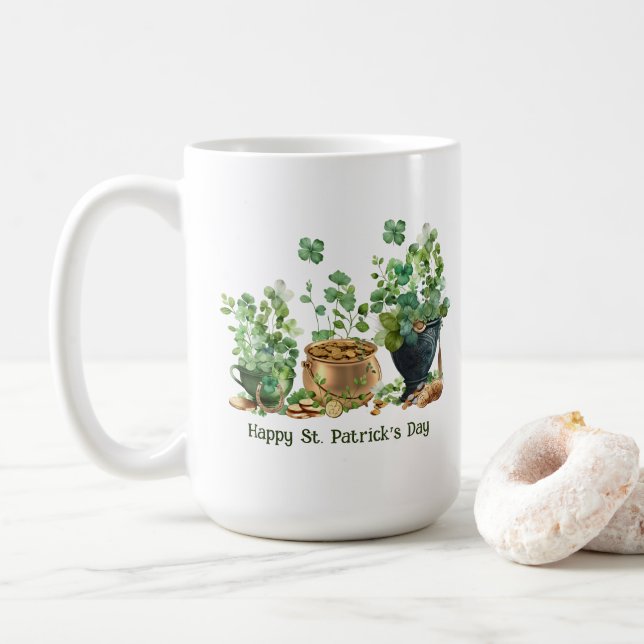 Lycklig St. Patrick's Day Mugg (Med munk)