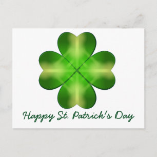 Lycklig St patrick's day och Lycka till Personlige Vykort