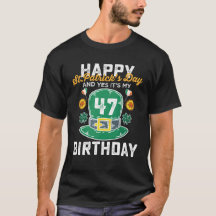 Lycklig St patricks day och min 47-årsdag
