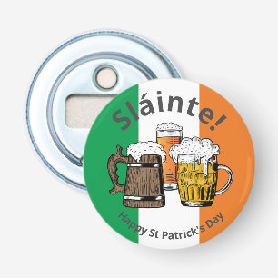 LYCKLIG ST PATRICKS DAY Öl Sláinte Flasköppnare