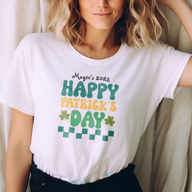 Lycklig St. Patrick's Day Party T Shirt (Skapare uppladdad)