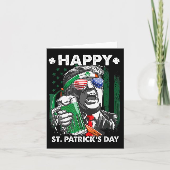Lycklig St patricks day-påsen, patricks-dag 45 Kort (Framsida)