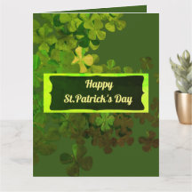 Lycklig St.Patrick's Day,personlig