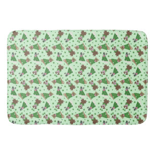 Lycklig St patricks day Pit Bull Dogs Badrumsmatta