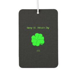 Lycklig St. Patrick's Day Porträtt Freshener