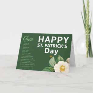 Lycklig St. Patrick's Day Prayer Kort