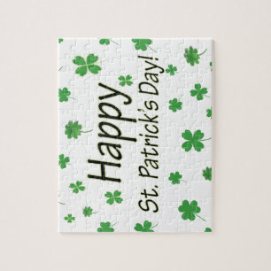 Lycklig St patricks day Pussel