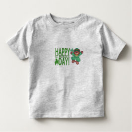 Lycklig St. Patrick's Day Ruffle Tee