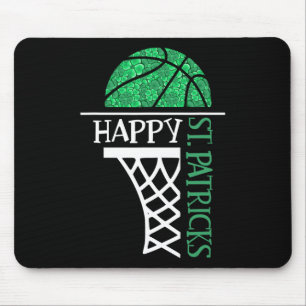 Lycklig St patricks day Shamrock basketball player Musmatta