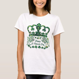 Lycklig St. Patricks Day Shamrock Irish Saint Patr T Shirt