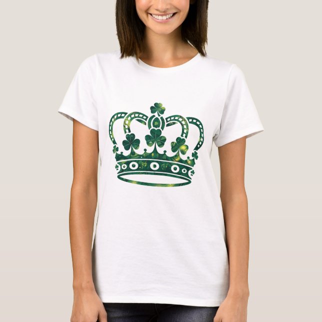 Lycklig St. Patricks Day Shamrock Irish Saint Patr T Shirt (Framsida)