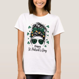Lycklig St. Patricks Day Shamrock Irish Saint Patr T Shirt