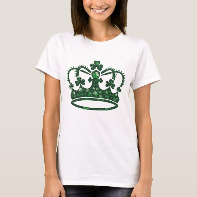Lycklig St. Patricks Day Shamrock Irish Saint Patr T Shirt (Framsida)