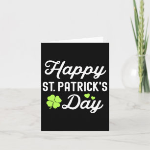 Lycklig St patricks day Shamrock Lucky Womens Kort
