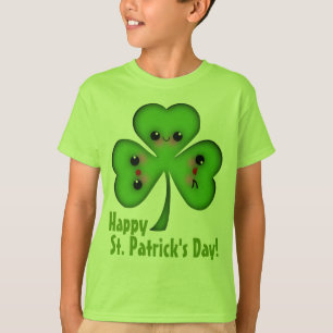 Lycklig St. Patrick's Day Shamrock Tee