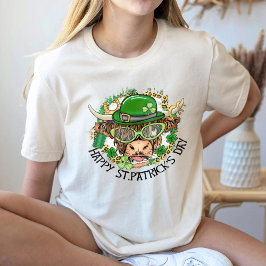 Lycklig St. Patrick's Day Shirt, irländska dagen T Shirt