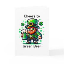 Lycklig St patrick's day | Skörd till Grönt öl