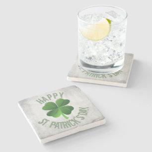 Lycklig St. Patrick's Day Stone Underlägg