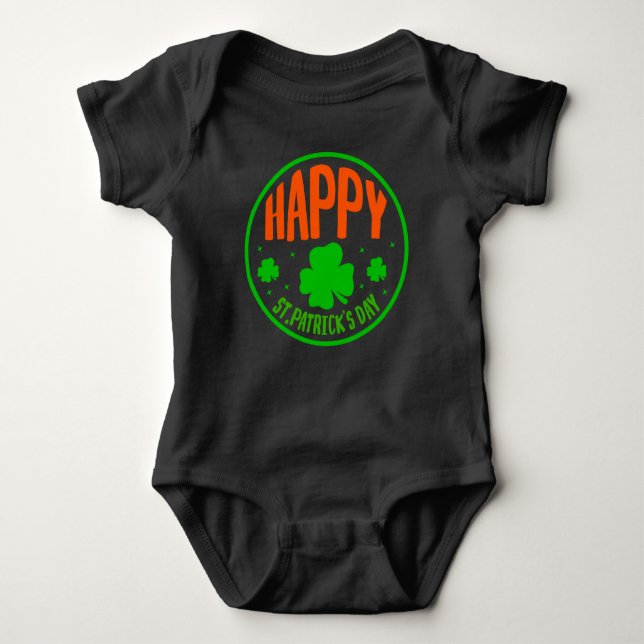 Lycklig St patrick's day T Shirt (Framsida)