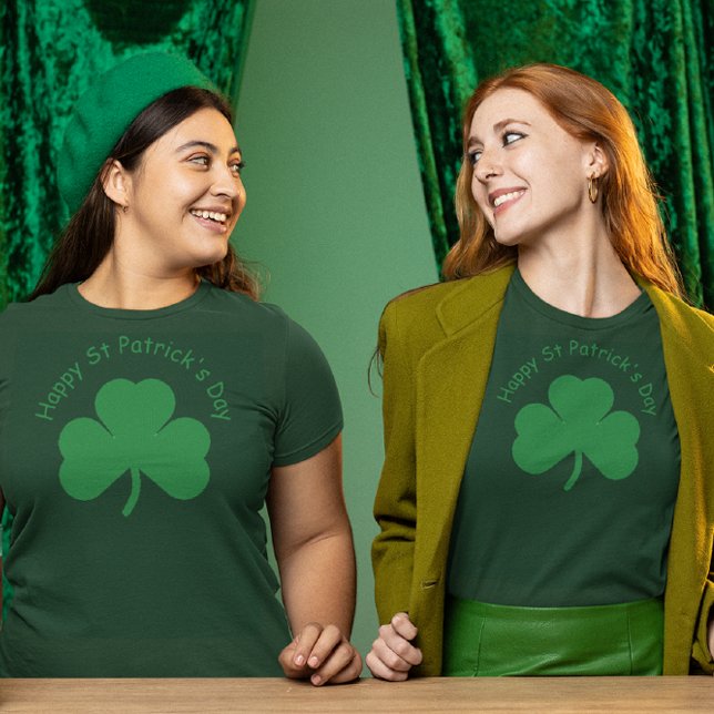 Lycklig St patrick's day T-Shirt (Skapare uppladdad)
