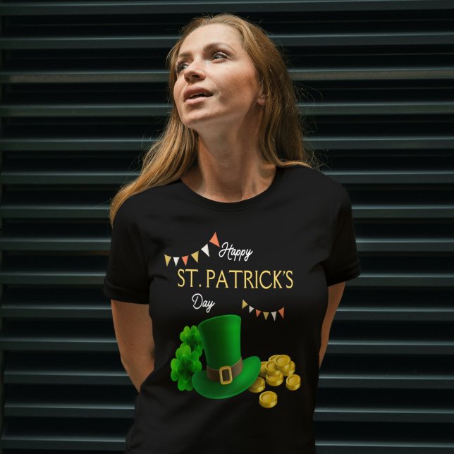 Lycklig St. Patricks Day T Shirt (Skapare uppladdad)