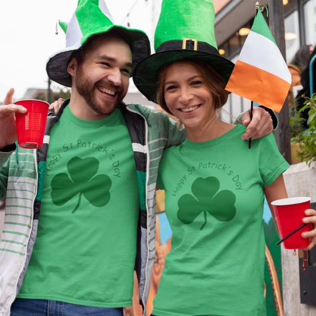 Lycklig St patrick's day T Shirt (Skapare uppladdad)